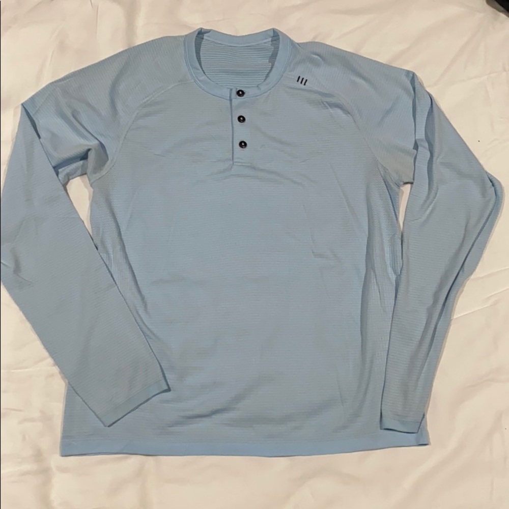 Men’s Metal Vent Tech Henley - M